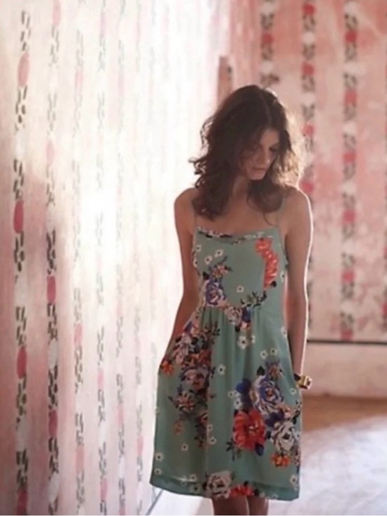 Anthropologie Dresses & Skirts - Anthropologie Floral Silk Slip Dress 
ORIGINAL PRICE $180.00